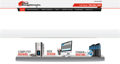Desktop Screenshot of fatalexceptionsinc.com